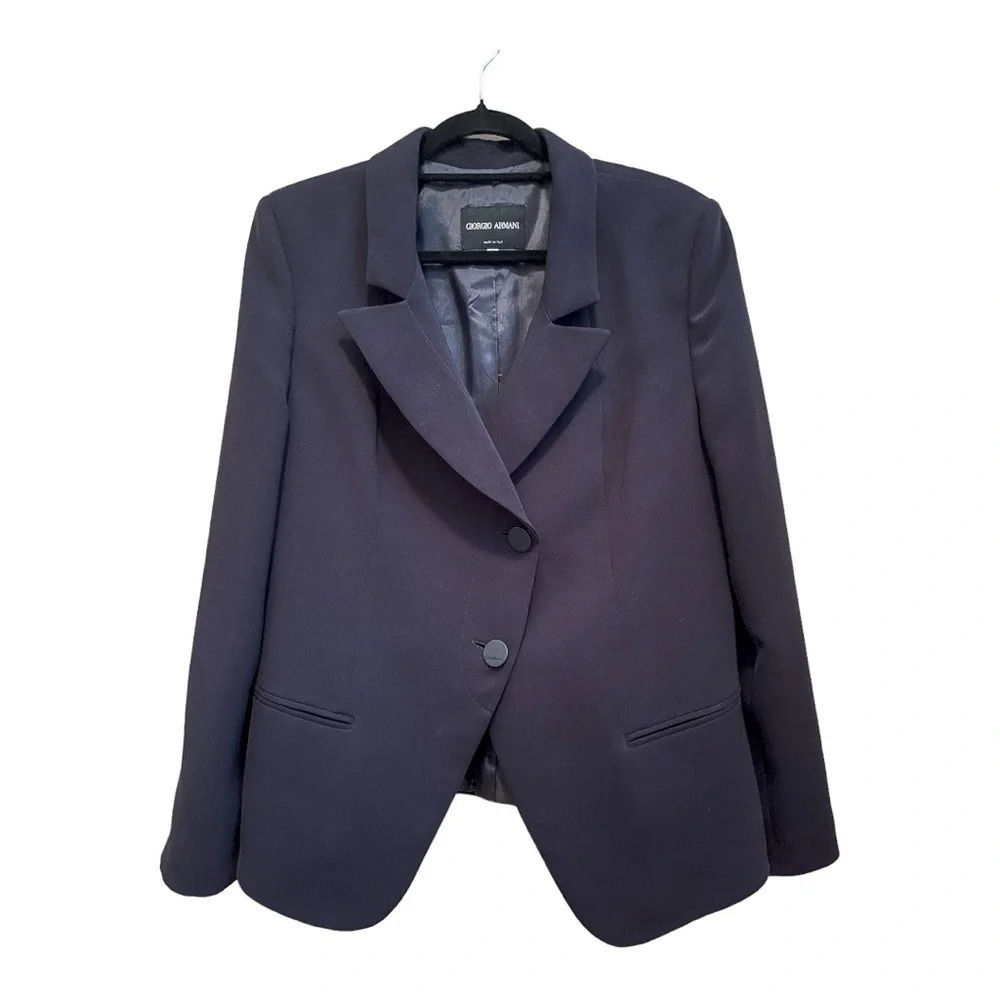 🖤💙Giorgio Armani Black Label ‘08 Navy Blazer